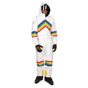 🌈 Tipsy Elves Men’s Sunrise Shredder Ski Suit NEW